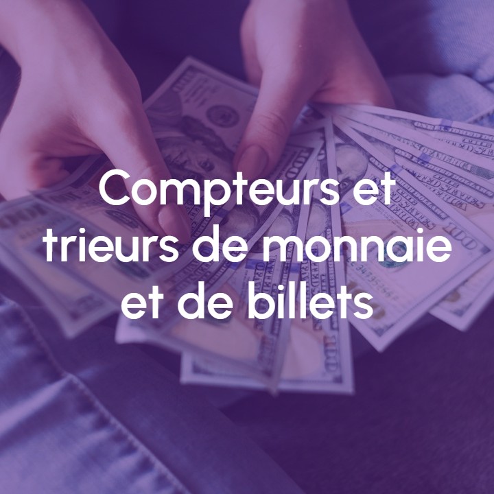 Image Compteurs et Trieurs de monnaie et de billets