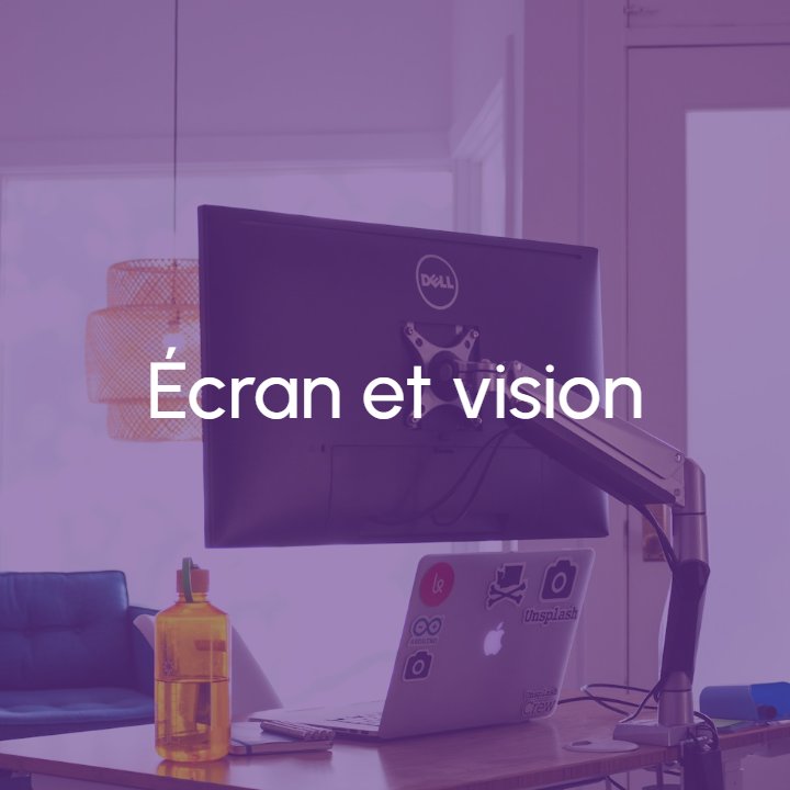 Image Écran et vision