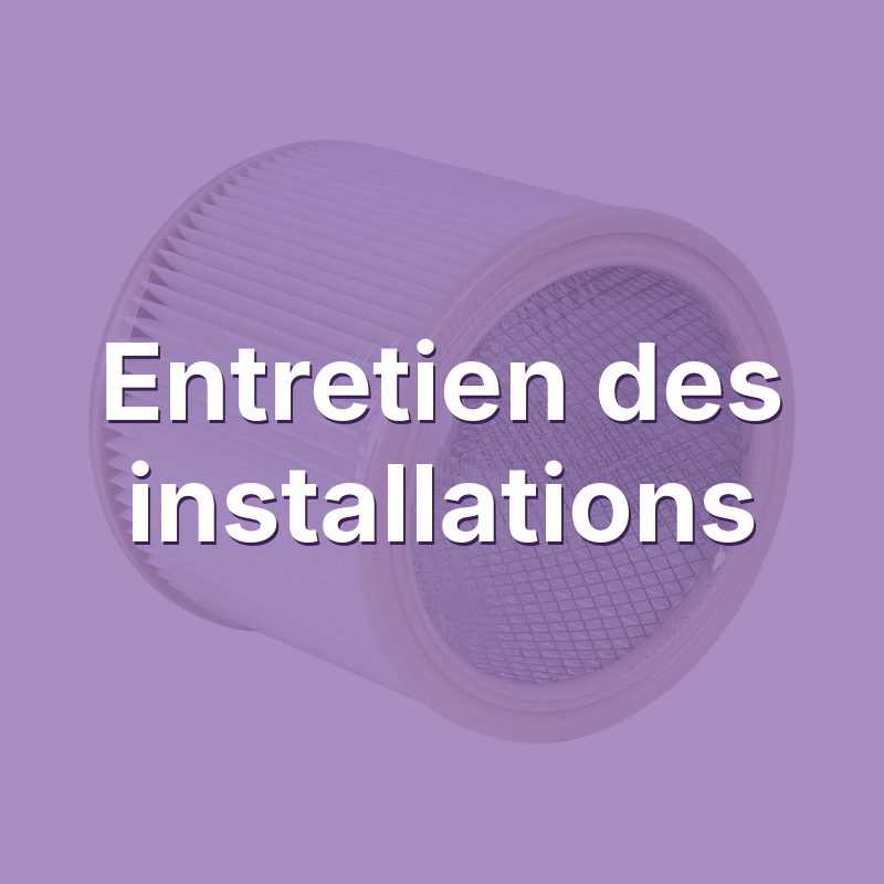 Image Entretien des installations