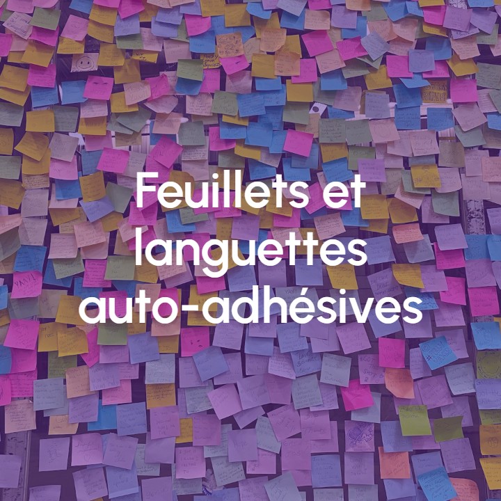 Image Feuillets et languettes auto-adhésives