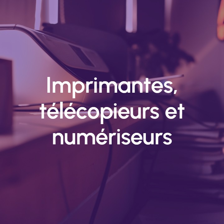 Image Imprimantes, télécopieurs et numériseurs