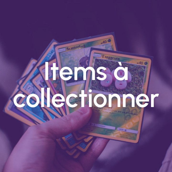 Image Items à collectionner