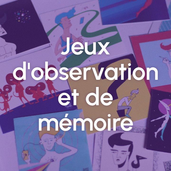 Image Jeux d’observation et de mémoire