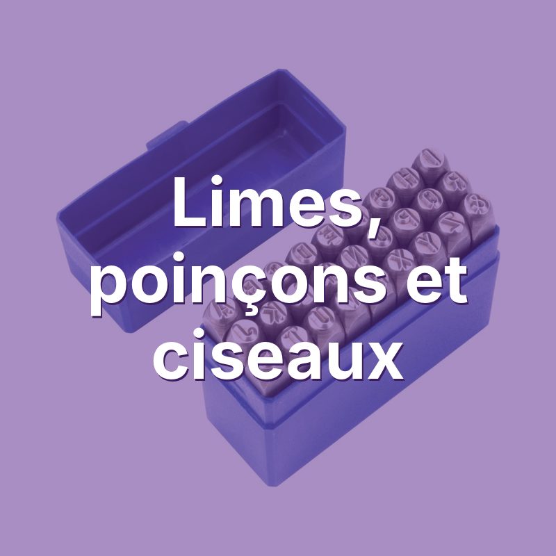 Image Limes, poinçons et ciseaux
