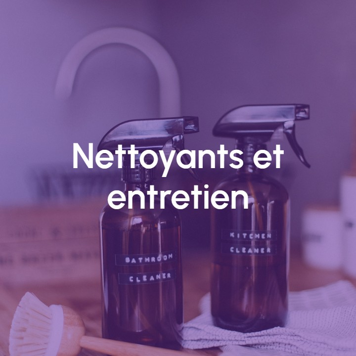 Image Nettoyants et entretien