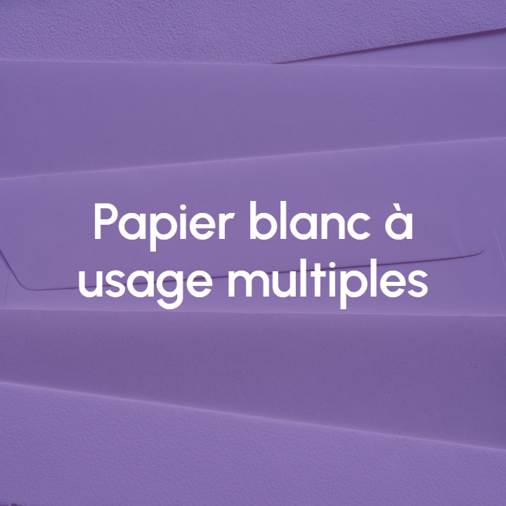 Image Papier blanc à usage multiples