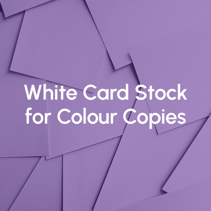 Image Colour Copy White Card Stock