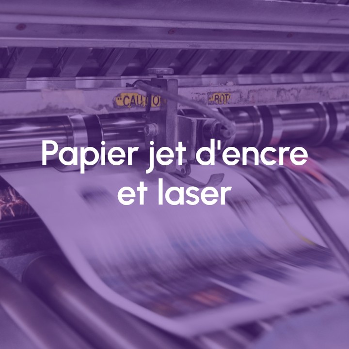 Image Papier jet d'encre et laser