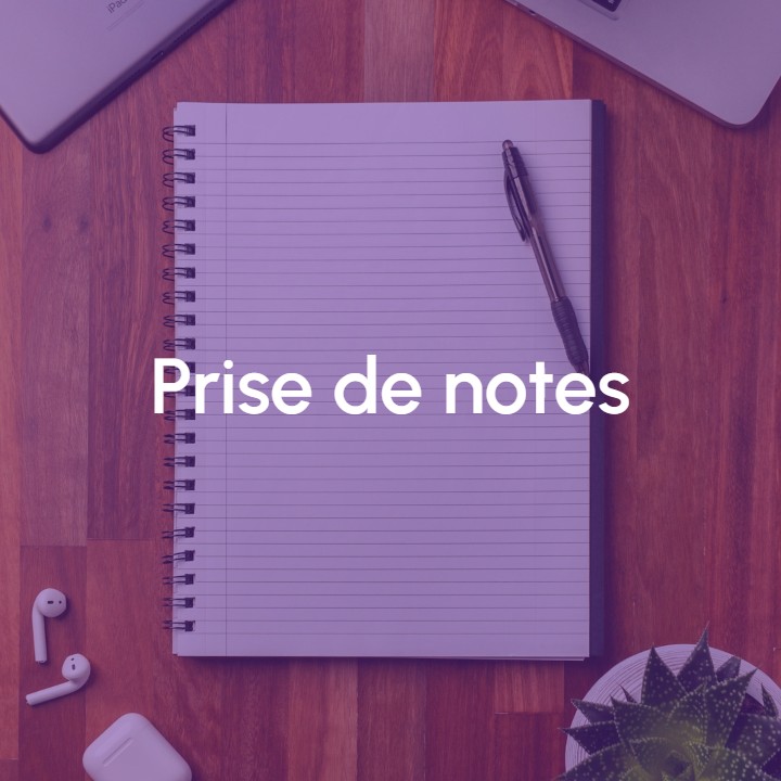 Image Prise de notes