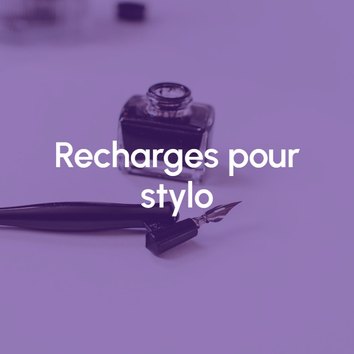 Image Recharges pour stylo
