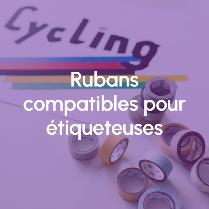 Image Rubans compatibles pour étiqueteuses