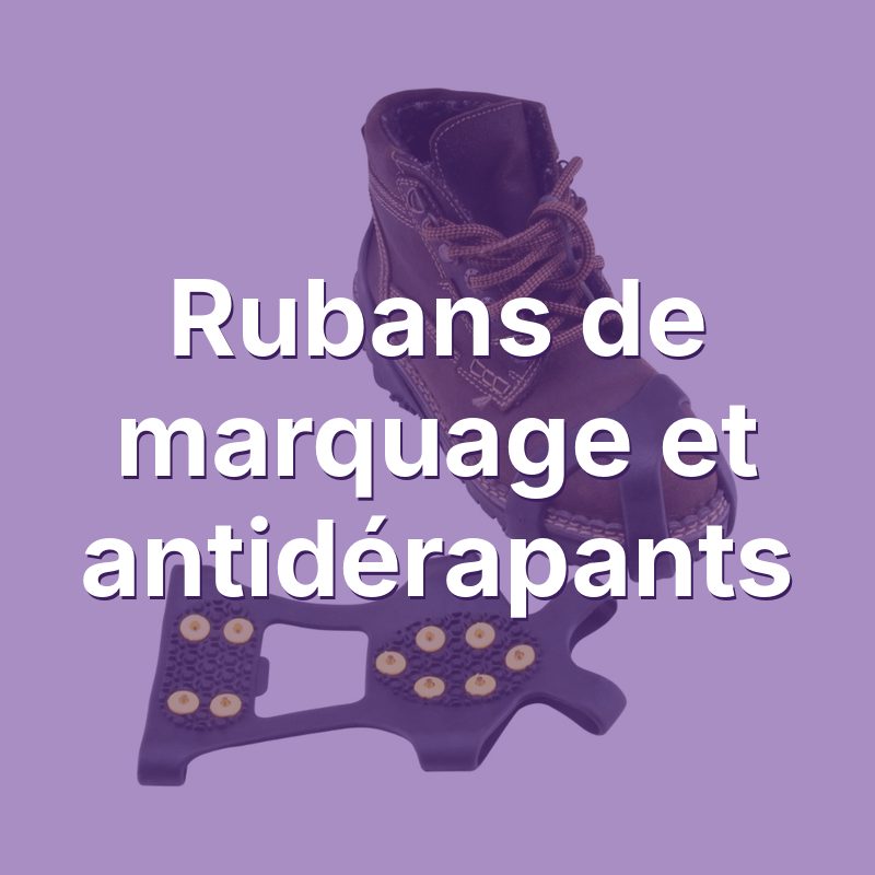 Image Rubans de marquage et antidérapants