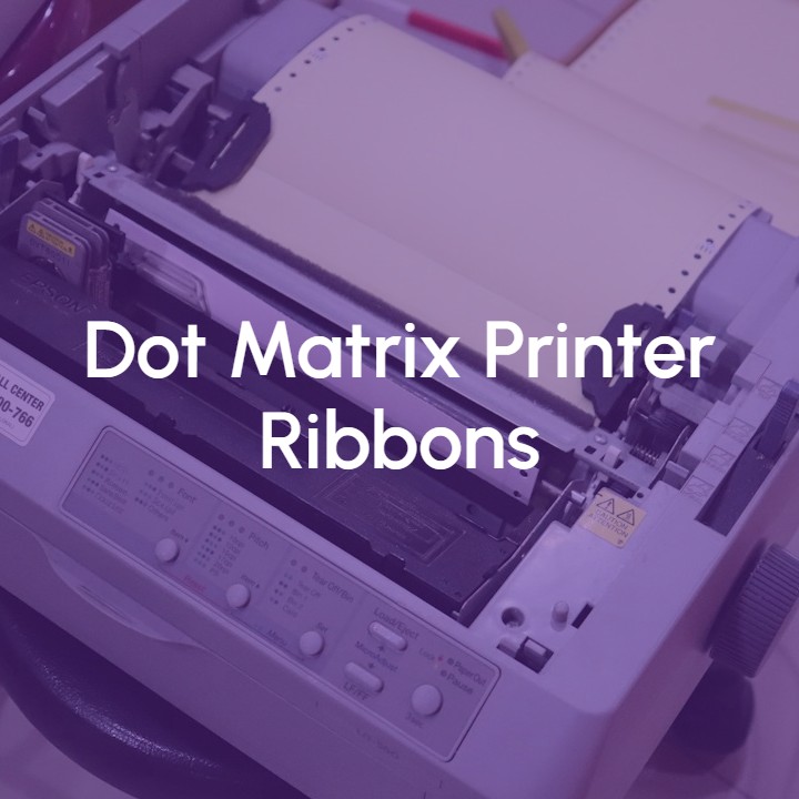 Image Ribbons for dot matrix printers