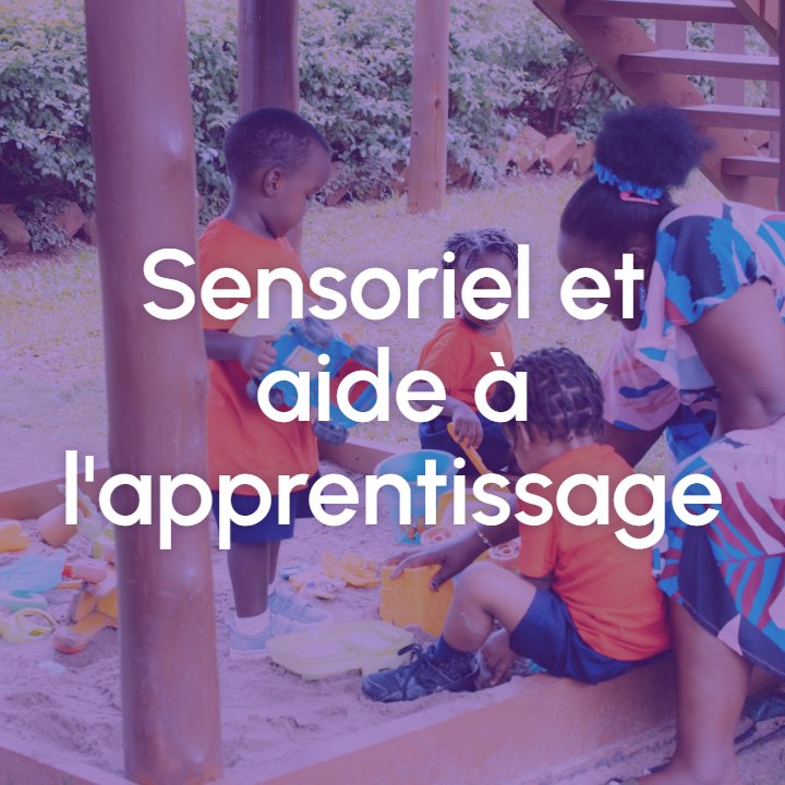 Image Sensoriel et aide à l'apprentissage