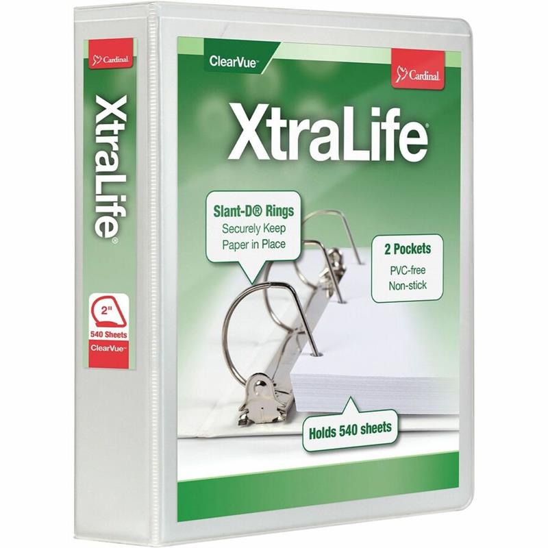 Image Reliure XtraLife® ClearVue® Locking Slant-D®