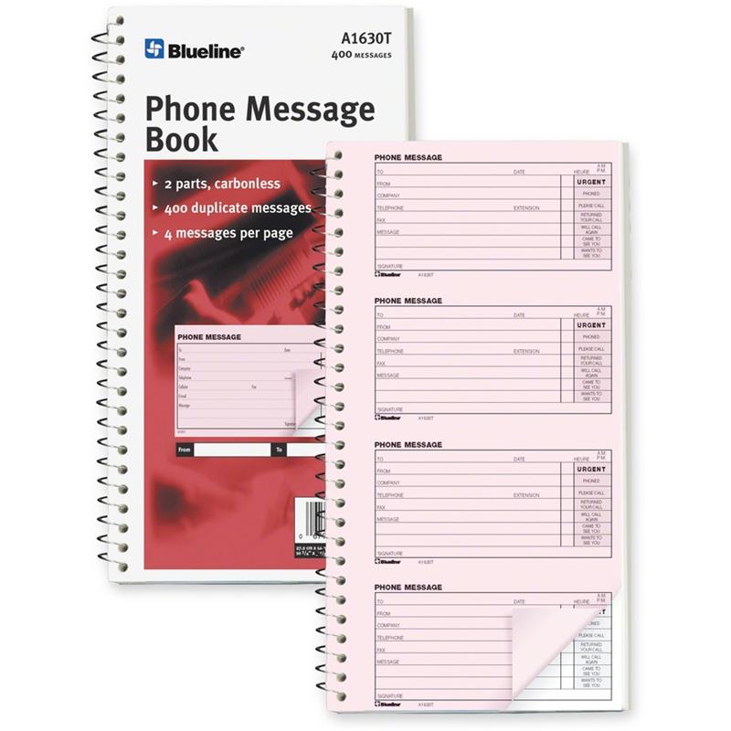 Image Livre de messages téléphoniques