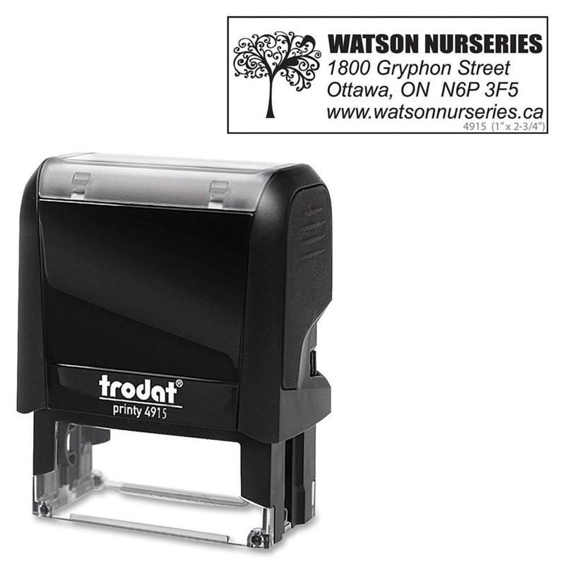 Image Printy Self-Inking Custom Stamp with Online Voucher