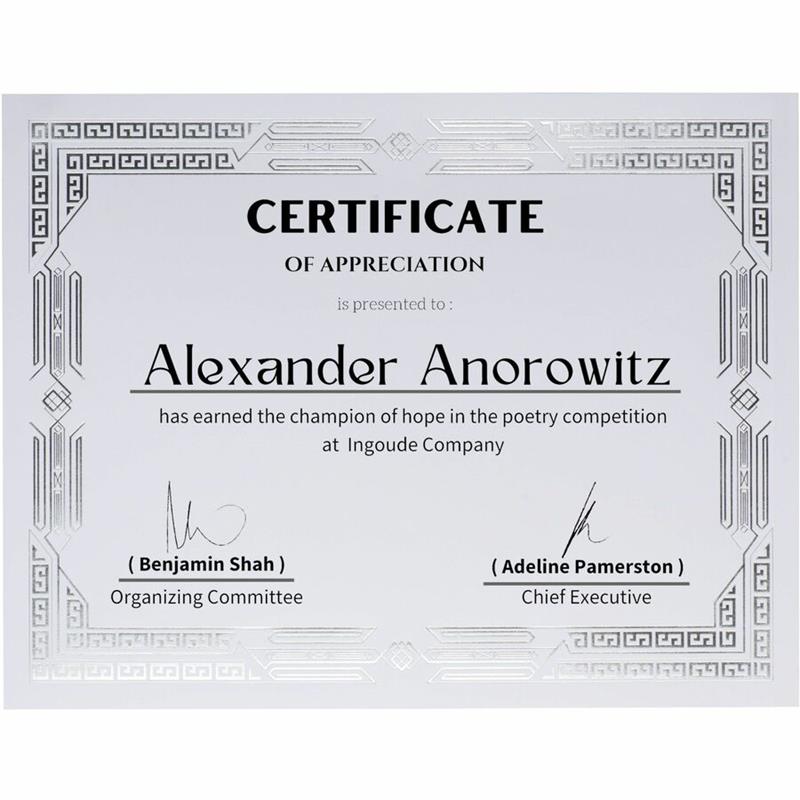 Image Certificat Gatsby