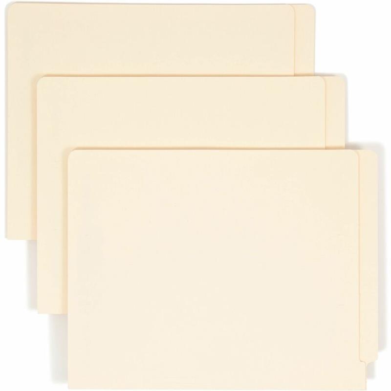 Image End Tab File Folder with Fastener