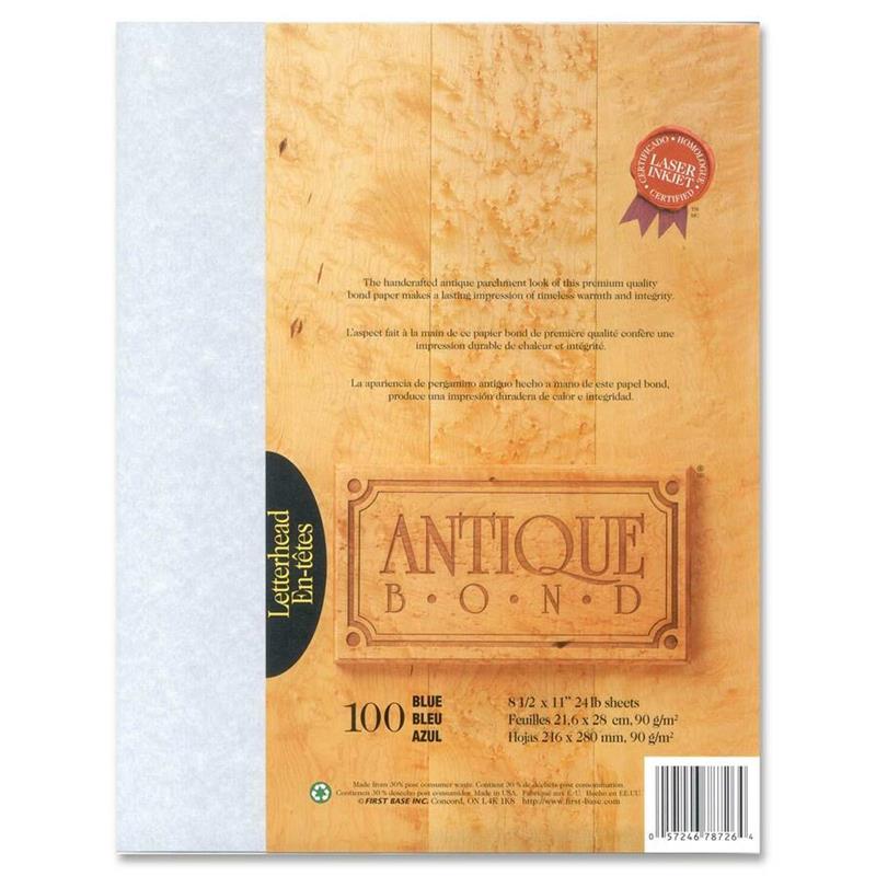 Image Papier Antique Bond