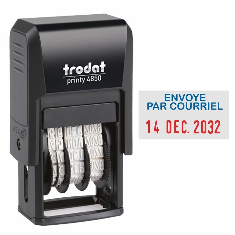 Image Printy Dater 4850L Self-Inking Pocket Dater