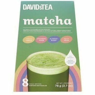 Image Portions individuelles de matcha fruité David' Tea