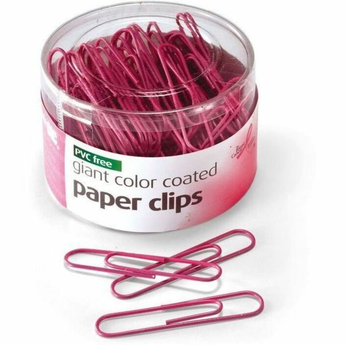 Image Pink Ribbon Paper Clips