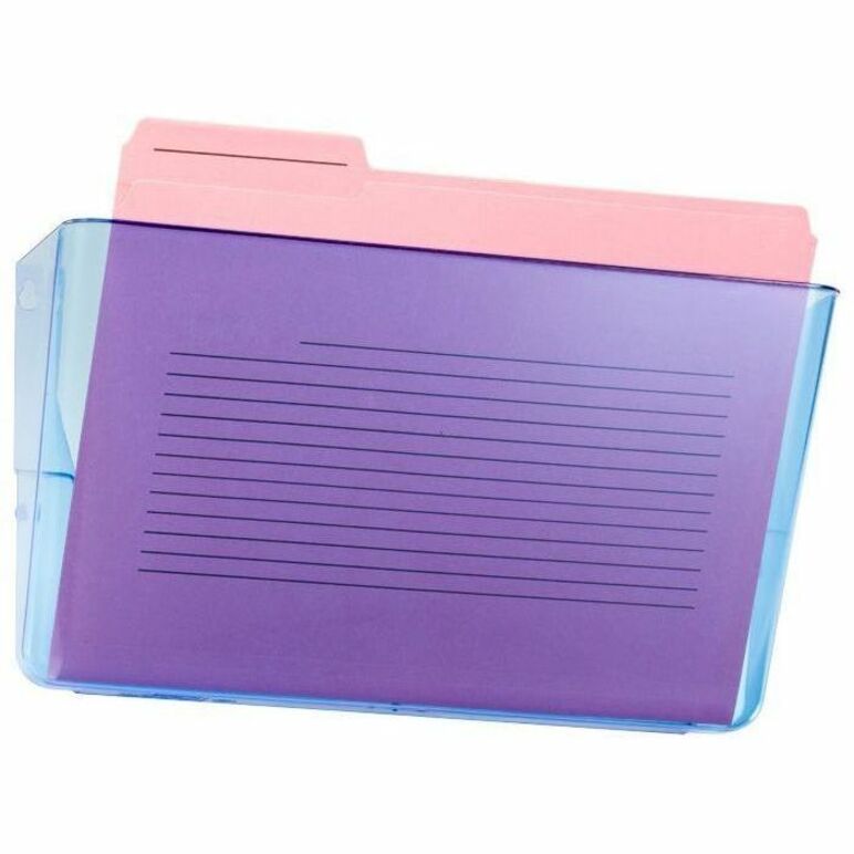 Image WALL FILE TRASPARENT BLUE