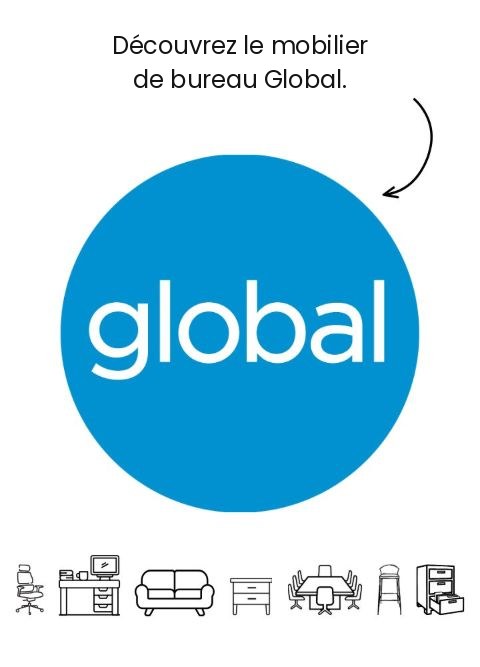 D&eacute;couvrez le mobilier de bureau Global