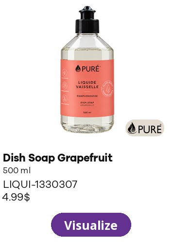 PURE – Dish Soap Grapefruit 500 ml