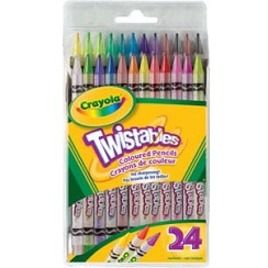 Crayons de couleur Twistables® en couleurs classiques