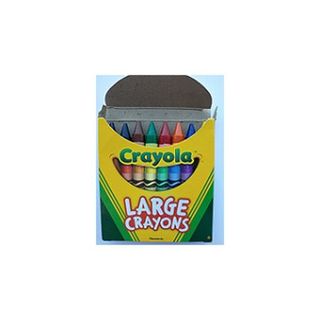 Crayons de couleur grands - Paquet de 8