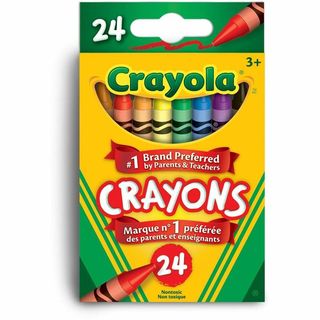 Crayons de cire - Boîte de 24