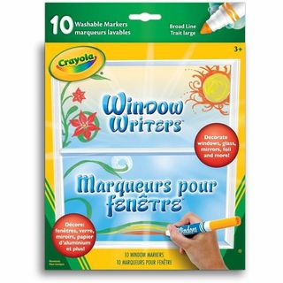 Marqueurs lavables pour fenêtre - Paquet de 10
