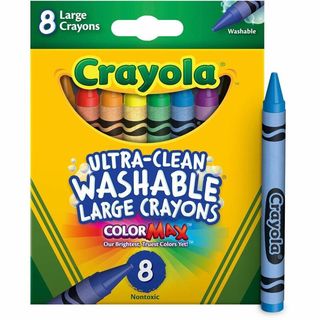 Crayons de cire Ultra-Clean™ - Boîte de 8