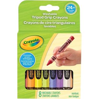 Crayons de cire triangulaires