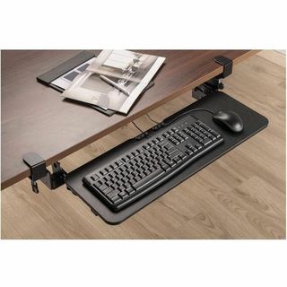 Tiroir à clavier à pince