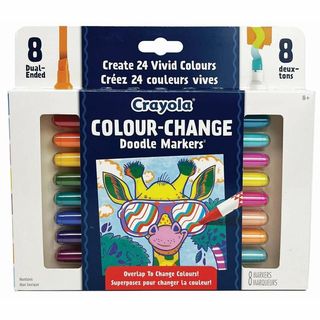 Marqueurs Doodle Colour Change - Paquet de 8