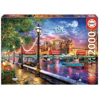 2000 pieces puzzle - London at sunset, Dominic Davison