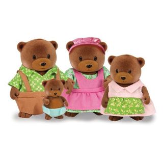 Li'l Woodzeez Famille d'ours