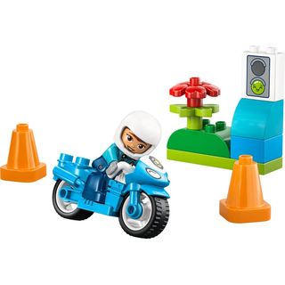 Lego Duplo - Blue Police Motorcycle