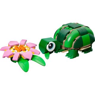 Lego Creator - Turtle with a Water Lily Flower
