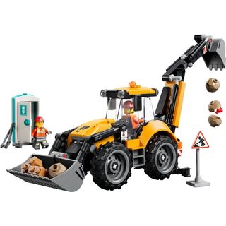 LEGO City - La chargeuse-pelleteuse jaune