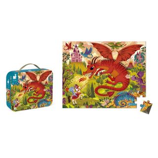 Janod - Casse-tête 54 mcx Le royaume des dragons